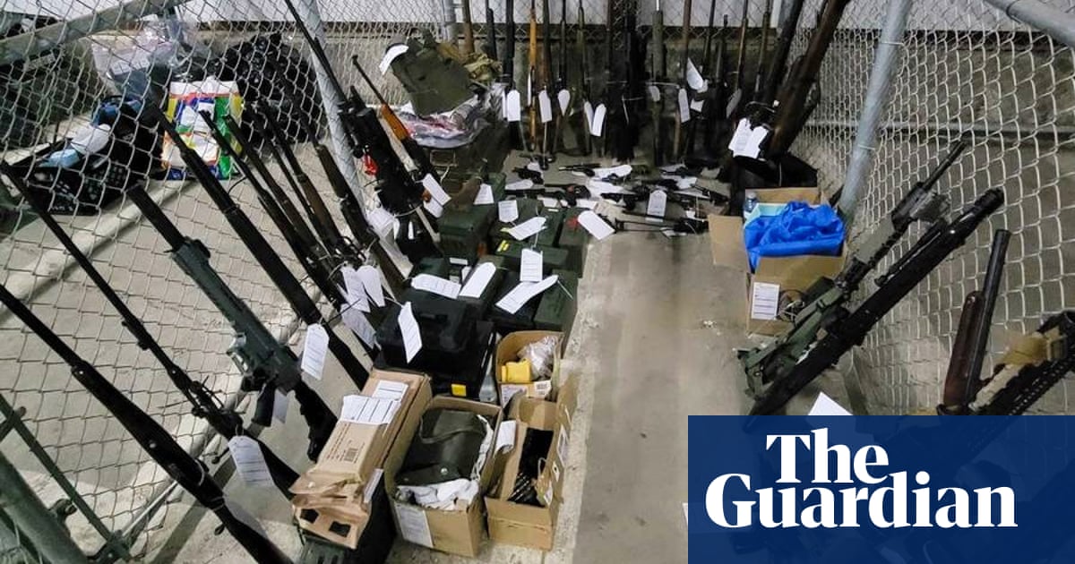 Canadian police seize largest ever weapons cache in terrorism inquiry