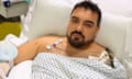 Henry De Los Rios Polania in hospital