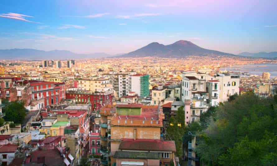 Skyline of Naples.
