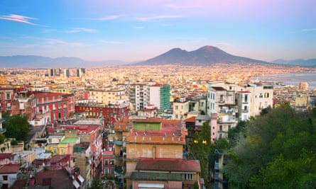 Naples and Vesuvius.