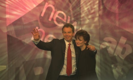 Tony and Cherie Blair