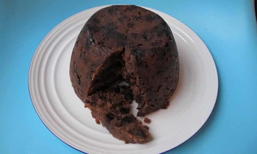 Nigella Lawson's Christmas pudding: the fruit is soaked in sweet, dark, sticky sherry.