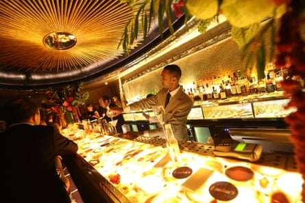 The bar at 5 Hertford Street.