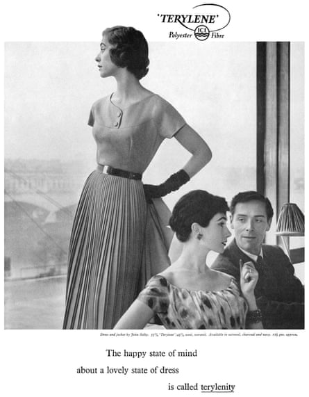 A British advertisement for Terylene polyester fibre by ICI.