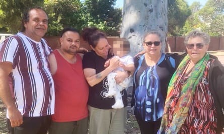 Philip Edmonds and family with Diane Miller’s son Lloyde