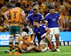 Australia v France: Nations Championship rugby union international – live