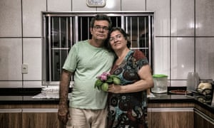 Luis Castro and his wife, Ivaneth Fatima Amorim.