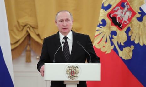 Russia’s president, Vladimir Putin