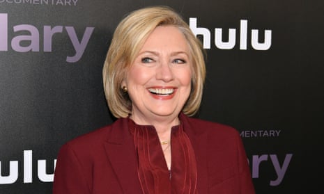 Hillary Clinton at the Hillary premiere in New York, New York, on 4 March. 
