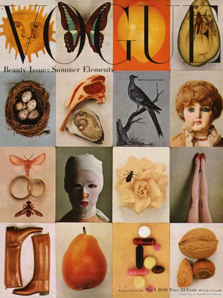 “Beauty Issue: Summer Elements,” Vogue cover, May 1, 1946