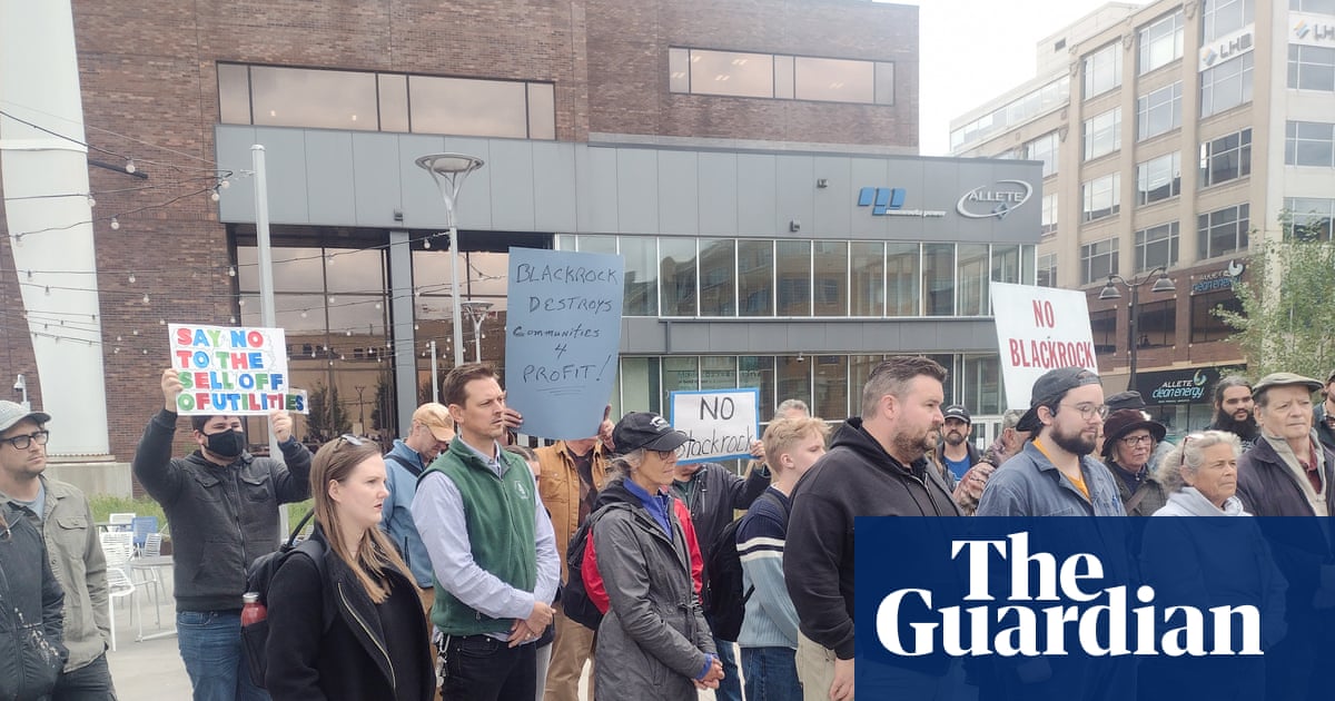 Critics say BlackRock’s Minnesota utility bid will increase rates – and clean energy goals will suffer | Minnesota Critics say BlackRock’s Minnesota utility bid will increase rates – and clean energy goals will suffer | Minnesota