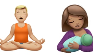 Some of the new emoji from Apple.