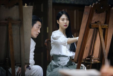Ha Jung-woo Kim Min-hee in The Handmaiden, 2016.