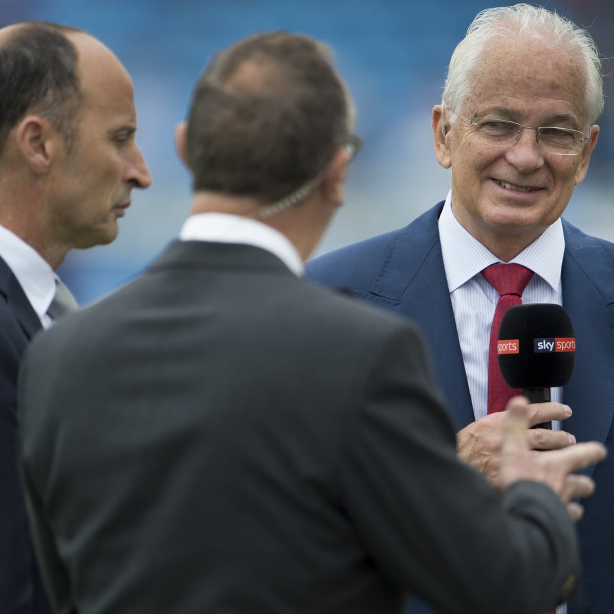 David Gower Was Always So Welcoming To Viewers But He Now Faces Long Goodbye Emma John Sport The Guardian