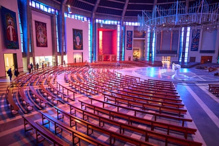 Interior of Liverpool Metropolitan Cathedral.