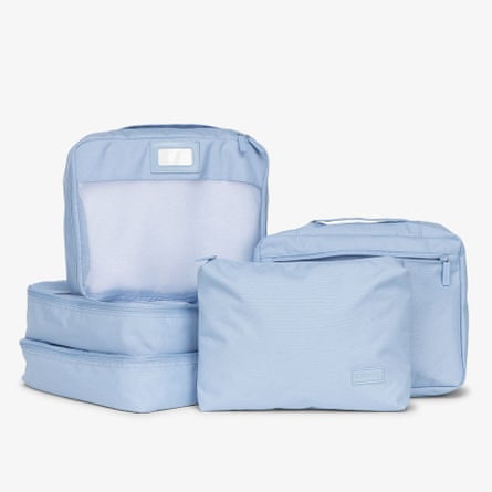 Packing Cubes Set (5 Pieces) in Sky