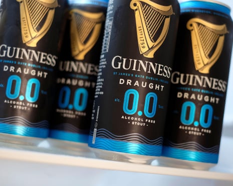 Alcohol-free beer bottles