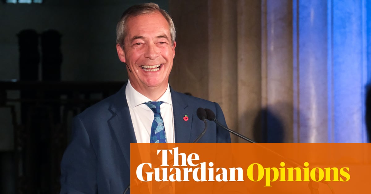 It’s the Nigel Farage chameleon show – flashy, ever-changing pledges, but only one real policy: xenophobia | Polly Toynbee