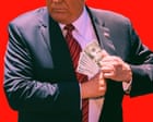‘Using the presidency to line his pockets’: could claims of corruption fuel backlash against Trump?