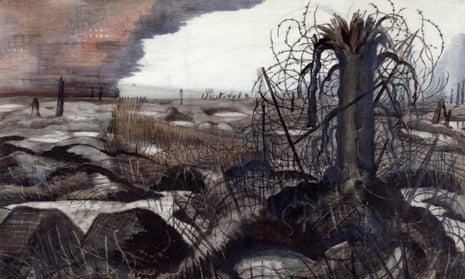 Detail from Wire by Paul Nash (1918), one of the artworks from the first world war to be displayed in IWM’s People Power exhibition.