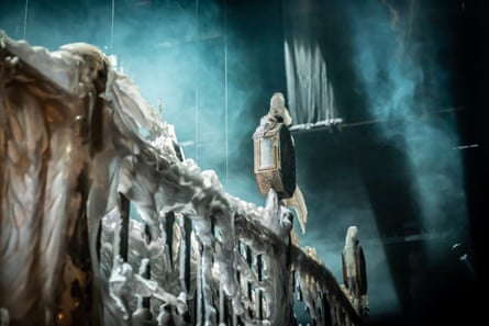 The chilly by no means bothered them anyway: how Frozen made musical magic | Theatre 8 Ice on a bridge.