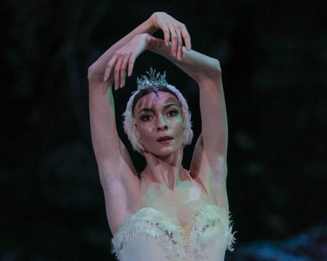 Kazan, Russia. 22nd Dec, 2020. Ballet dancer Olga Smirnova performs in the Swan Lake production staged as part of the 33rd Rudolf Nureyev International Ballet Festival at the Musa Dzhalil Tatar State Academic Opera and Ballet Theatre. Credit: Yegor Aleyev/TASS/Alamy Live News<br>2DTYXME Kazan, Russia. 22nd Dec, 2020. Ballet dancer Olga Smirnova performs in the Swan Lake production staged as part of the 33rd Rudolf Nureyev International Ballet Festival at the Musa Dzhalil Tatar State Academic Opera and Ballet Theatre. Credit: Yegor Aleyev/TASS/Alamy Live News