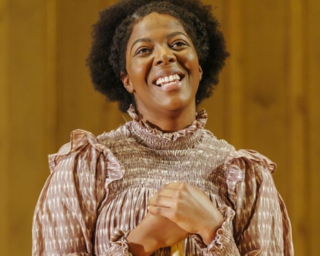 Winningly innocent ... T’Shan Williams as Celie in The Color Purple, by Curve and Birmingham Hippodrome.