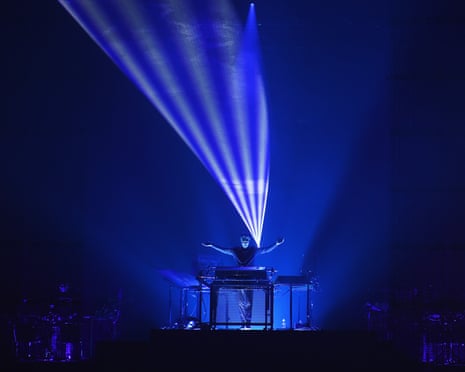 Jean-Michel Jarre at the Brighton Centre.
