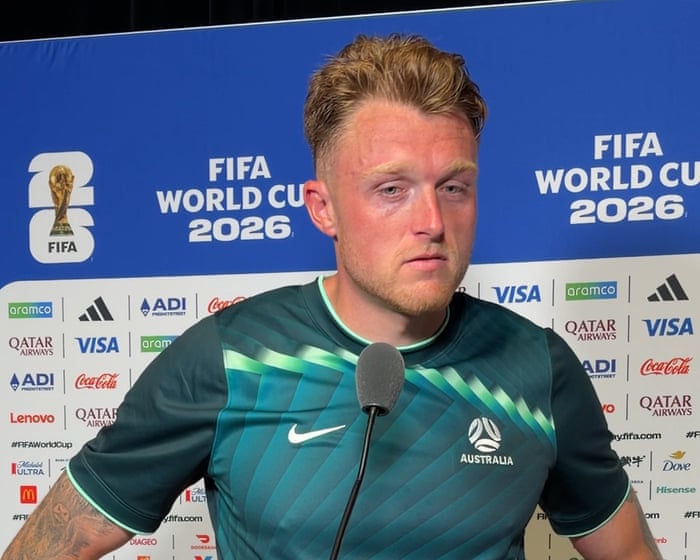 Socceroos captain Harry Souttar reflects on Australia's 2-0 loss to the US – video