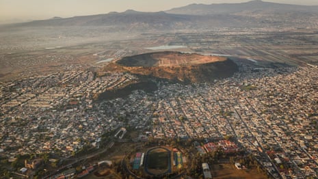 A shot section astatine nan Sports Unit Luis Donaldo Colosio pinch nan crater of nan Xico volcano, an almost perfectly information tuff ringing known locally arsenic nan “navel of nan world”, connected nan outskirts of Mexico City, 8 April