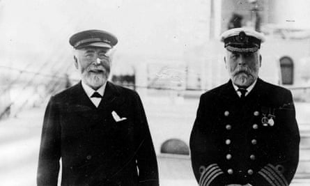 Lord Pirrie and Captain Smith, commander of the Titanic