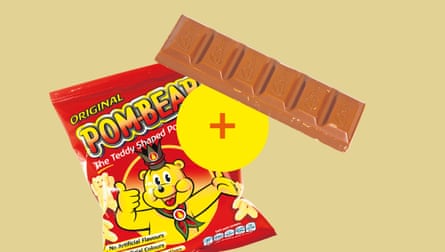 Pom-Bear and Dairy Milk