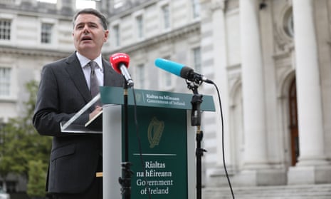 Ireland’s minister for finance, Paschal Donohoe