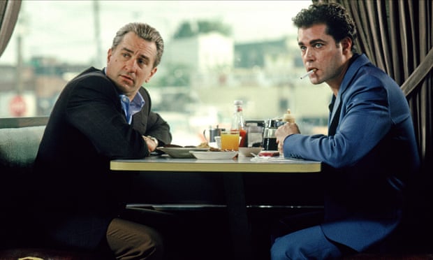 Robert De Niro and Ray Liotta in Goodfellas.