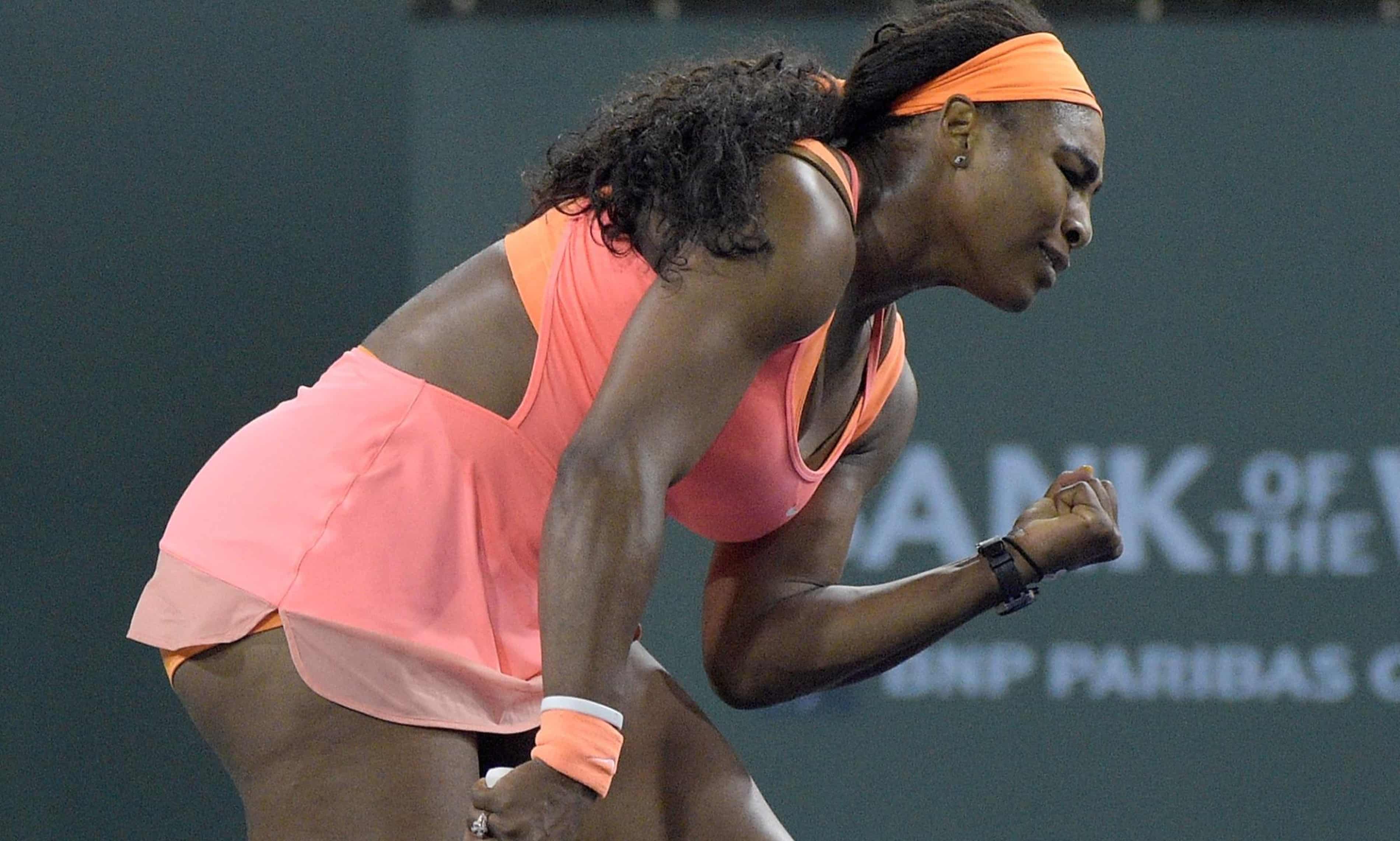 Serena Williams at Indian Wells 2015 — Nike outfit