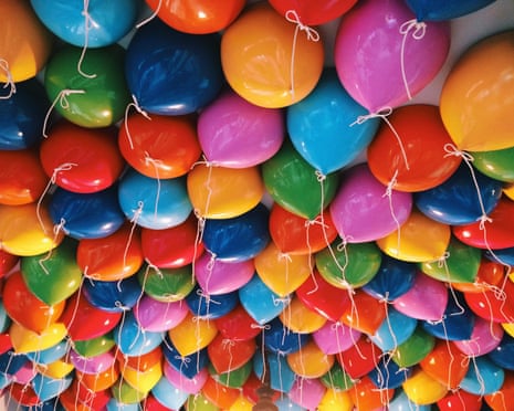 Hellium balloons