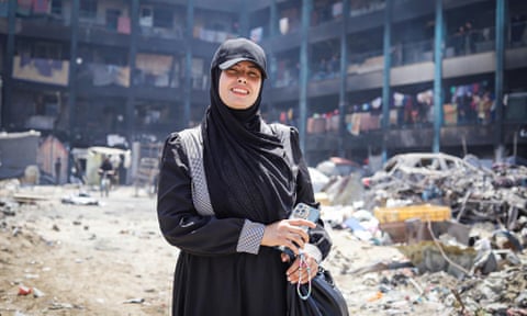Fatima Hassouna in Gaza.