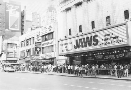 Photo by Universal/Kobal/Shutterstock (5886241cb) Jaws (1975) Jaws - 1975 Director: Steven Spielberg Universal USA Other Les Dents de la mer
