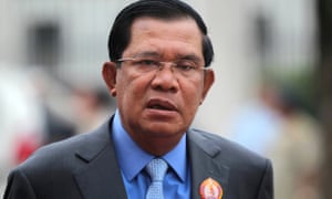 Cambodian prime minister Hun Sen