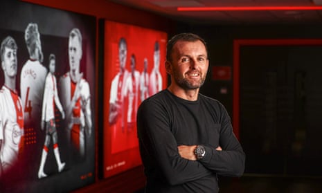 New Southampton boss Nathan Jones.