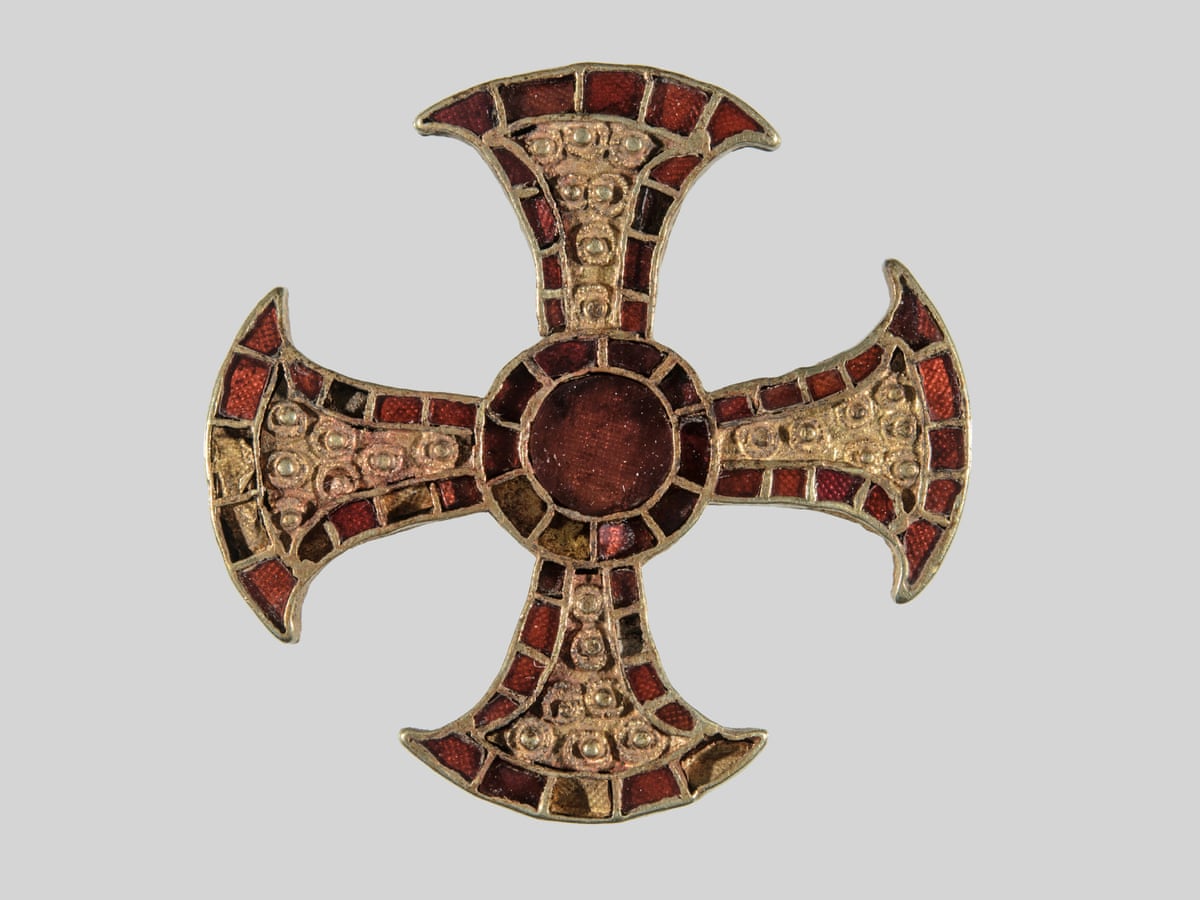 1,300-year-old Anglo-Saxon cross presented to Cambridge museum |  Archaeology | The Guardian