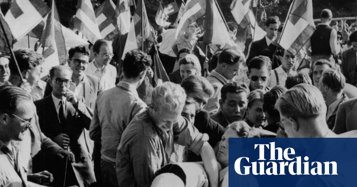 We are Europe': students burn frontier post in support of a united Europe archive, 1950