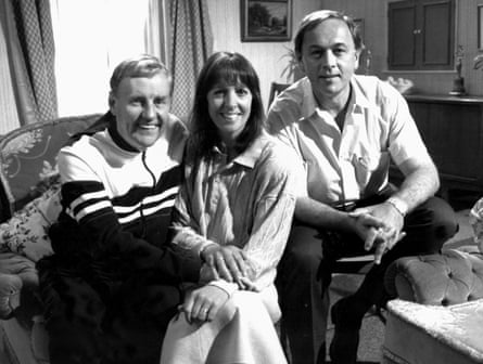 Richard Briers, Penelope Wilton and Peter Egan in Ever Decreasing Circles, which Harold Snoad directed from 1986 to 1989.