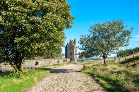 The Pigeon Tower, Rivington on a sunny day
