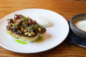 Cauliflower with salted grapes: ‘Even for a vegan-food cheerleader, this dish is a mess.’