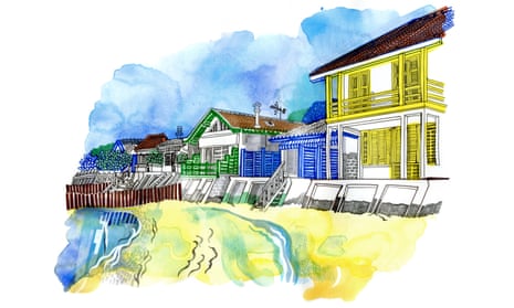 Arcachon beachfront houses