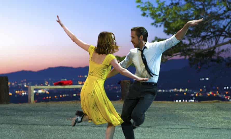 Emma Stone and Ryan Gosling from La La Land.