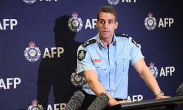 AFP detective superintendent Adrian Telfer
