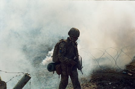 It could be from another war, another place … a young recruit or ‘kitten’ during a training course.
