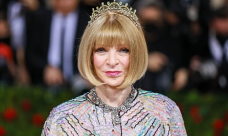 Anna Wintour at the 2022 Met Gala in New York City